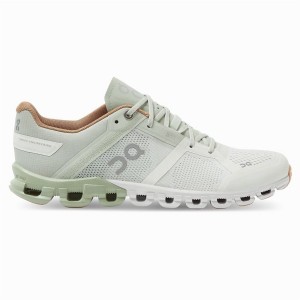 On Cloudflow Beige Bianche | SN-ON28805